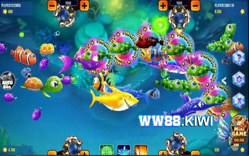 Bắn Cá H5 - Trải Nghiệm Hành Trình Chinh Phục Biển Cả Có nhiều tính năng vũ khí trong bắn cá